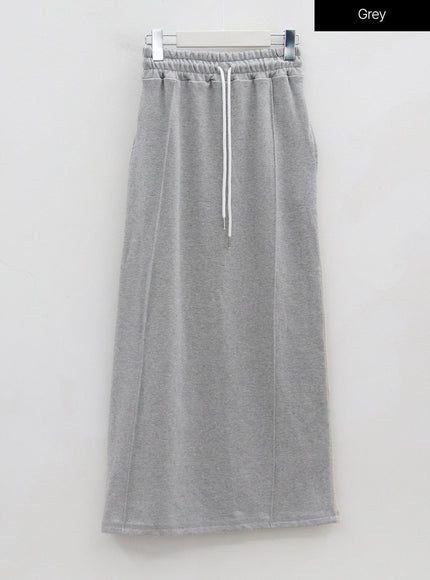 Elastic Sporty Tube Long Skirt OS27