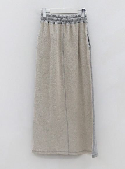 Elastic Sporty Tube Long Skirt OS27