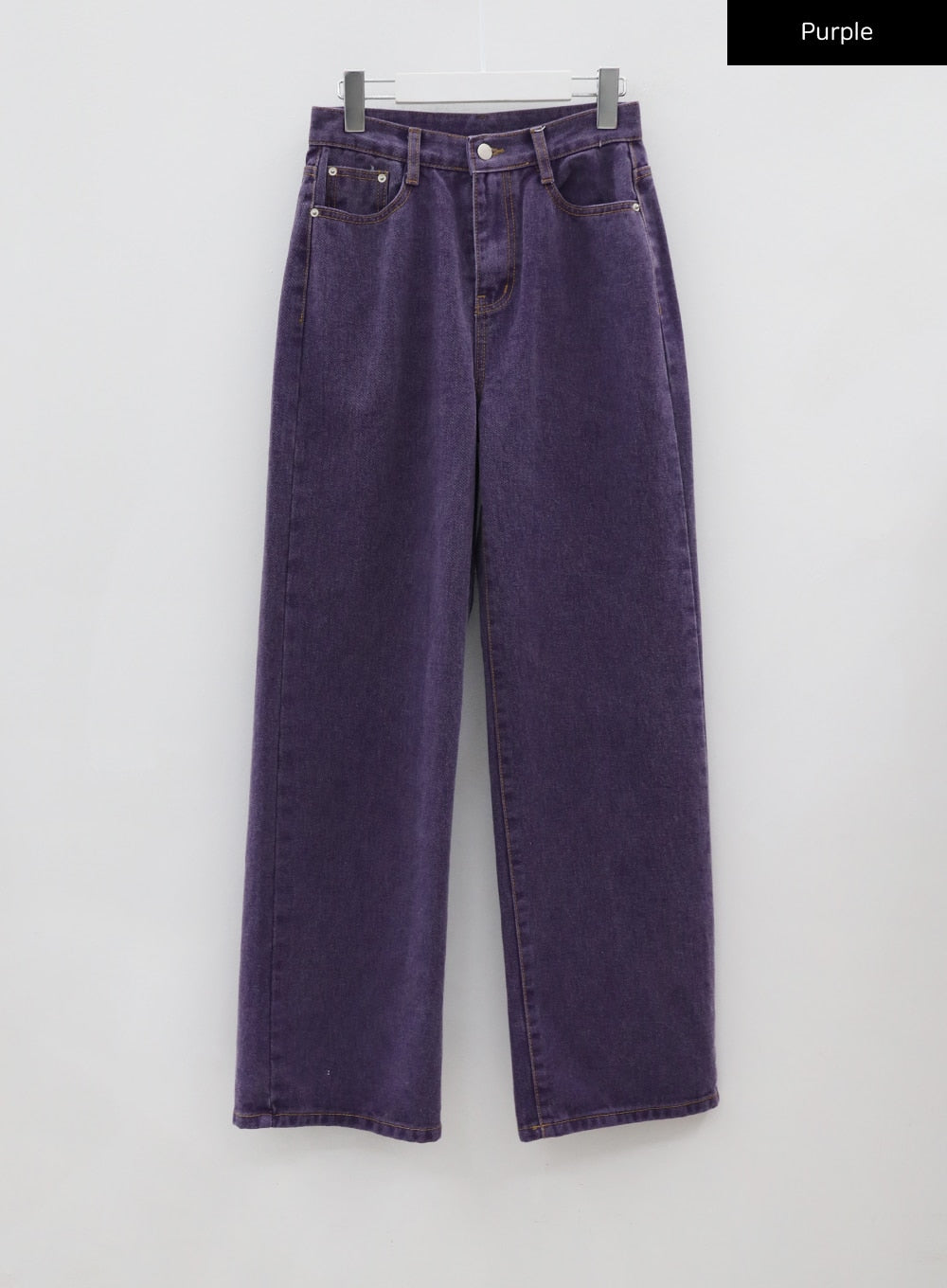 Deep Colored Wide Cotton Pants BJ28