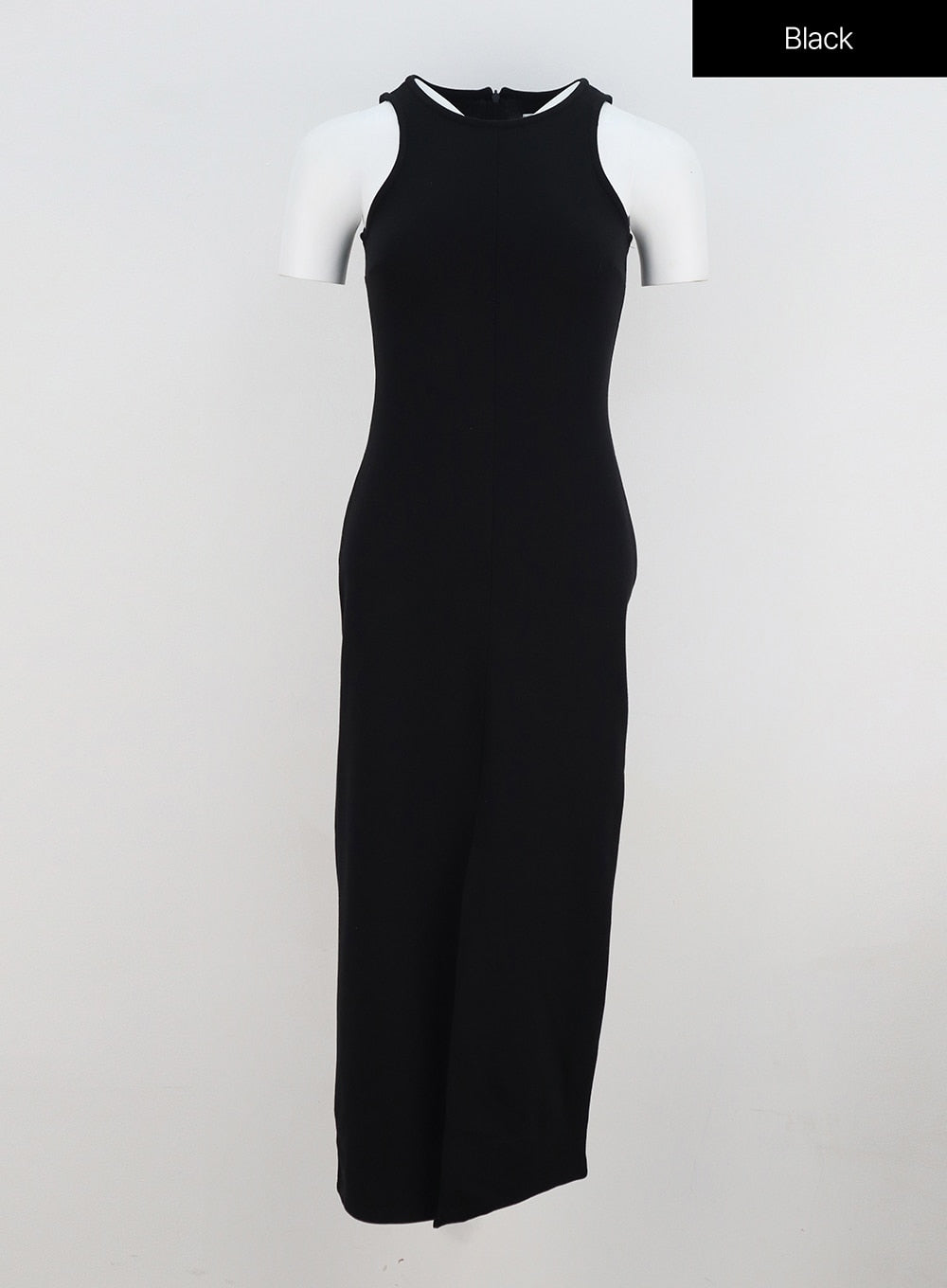 Slit Sleeveless Maxi Dress OY310