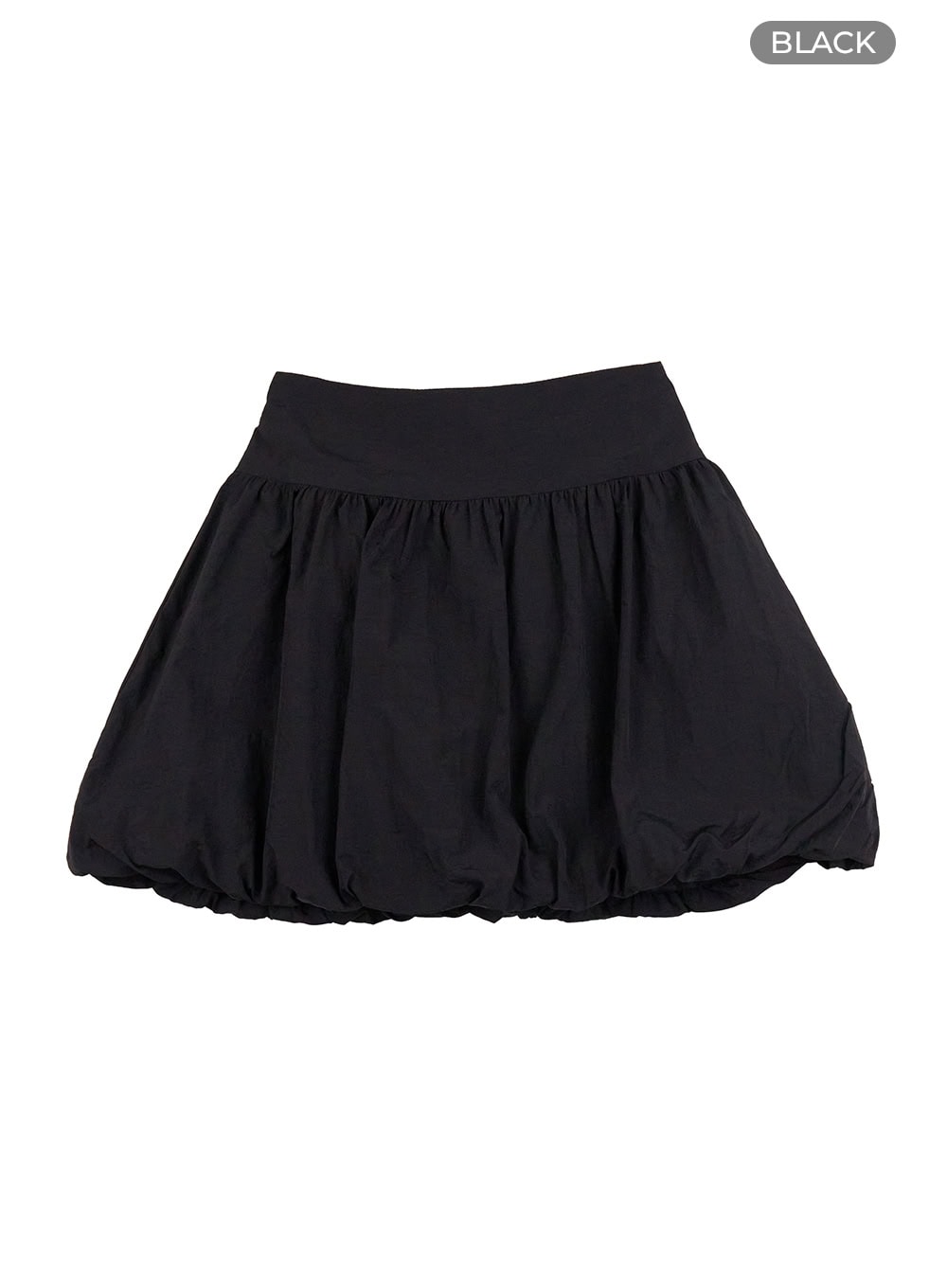 lovely-balloon-mini-skirt-oo421 / Black