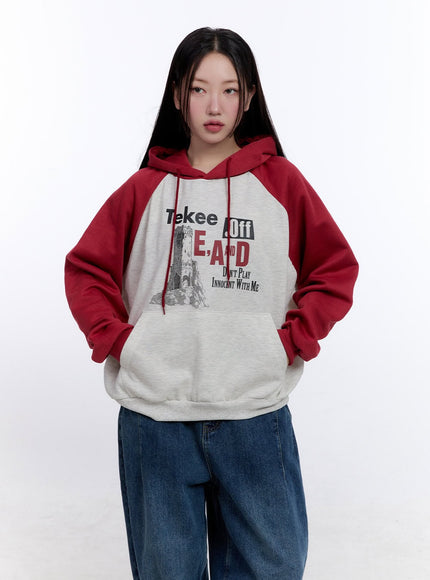 Casual Oversized Graphic Hoodie CJ513