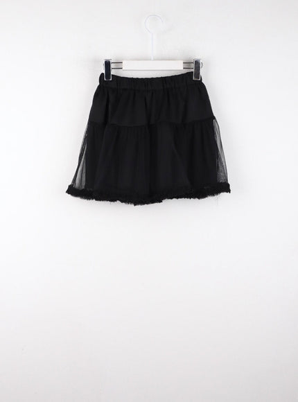 solid-mid-waist-banded-lace-trim-ruffle-mini-skirt-cd328