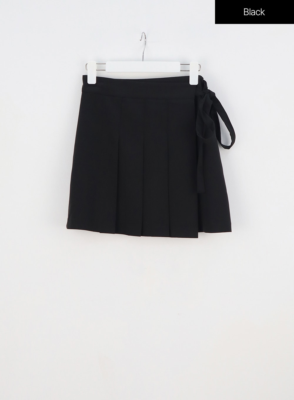 Wrapped Pleated Mini Skirt OY315