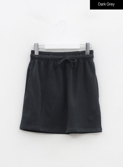 Basic Sweat Skirt with Pocket OG17