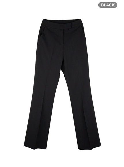 slim-tailored-pants-ol430 / Black