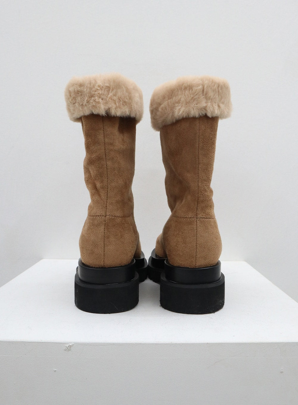 Thick Platform Fur Boots CN14