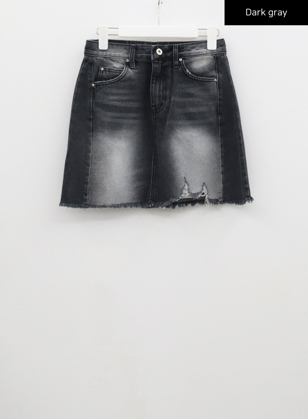 High Waist Denim Mini Skirt CF315