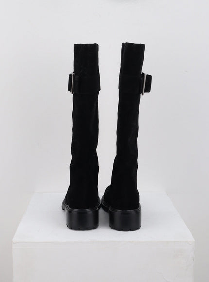 suede-buckle-boots-cn328