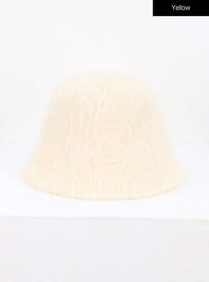 soft-plush-bucket-hat-in302 / Yellow