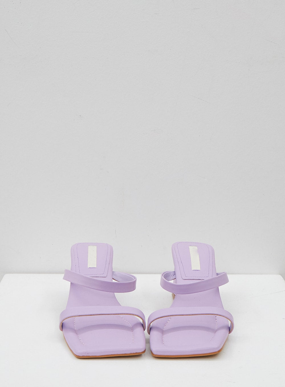 Double Strapped Pastel Heeled Sandals OJ10