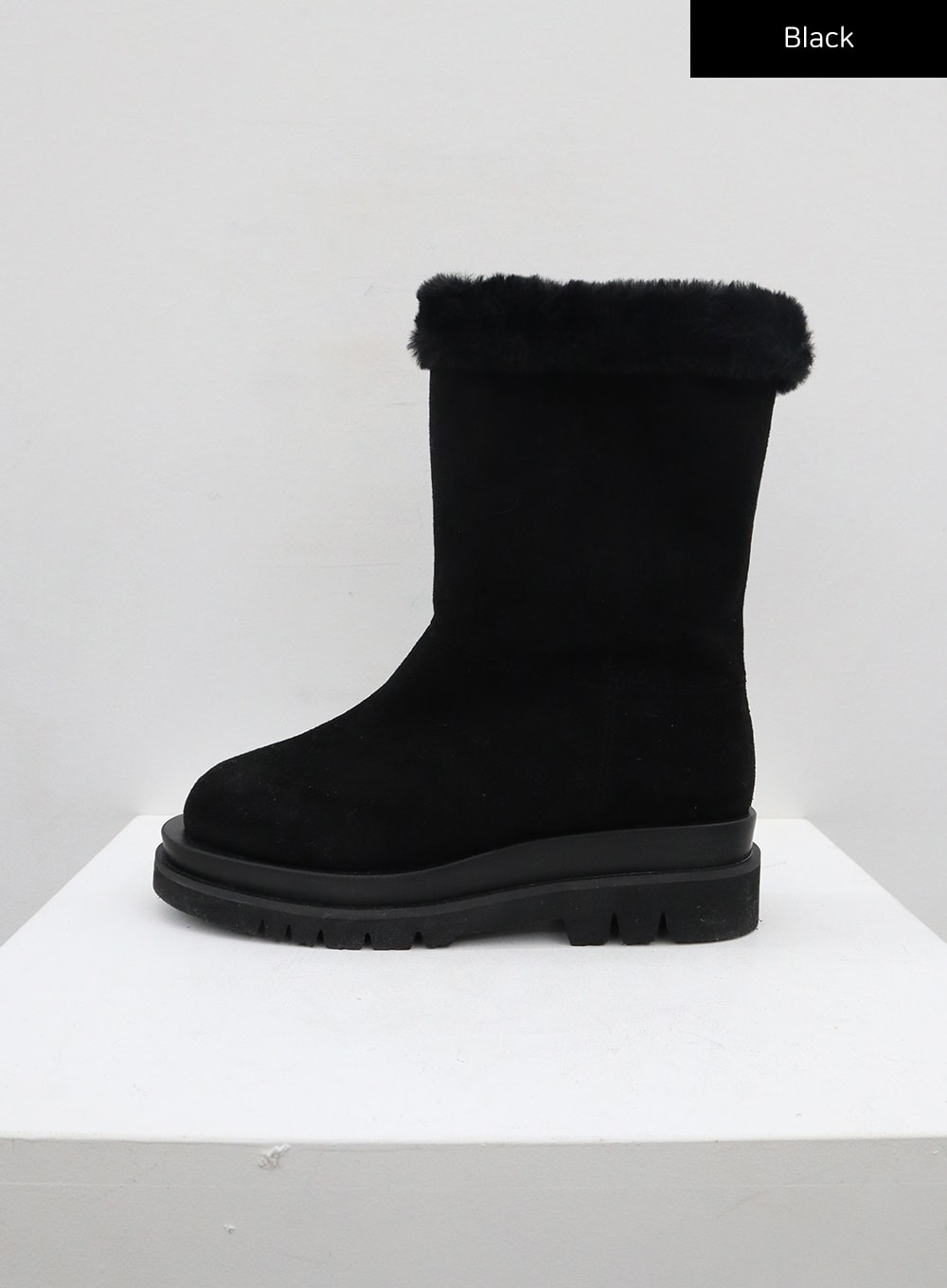 Thick Platform Fur Boots CN14