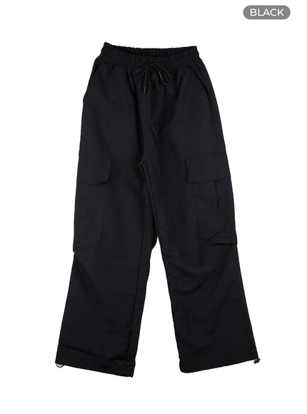 stylish-wide-leg-cargo-pants-cs426 / Black