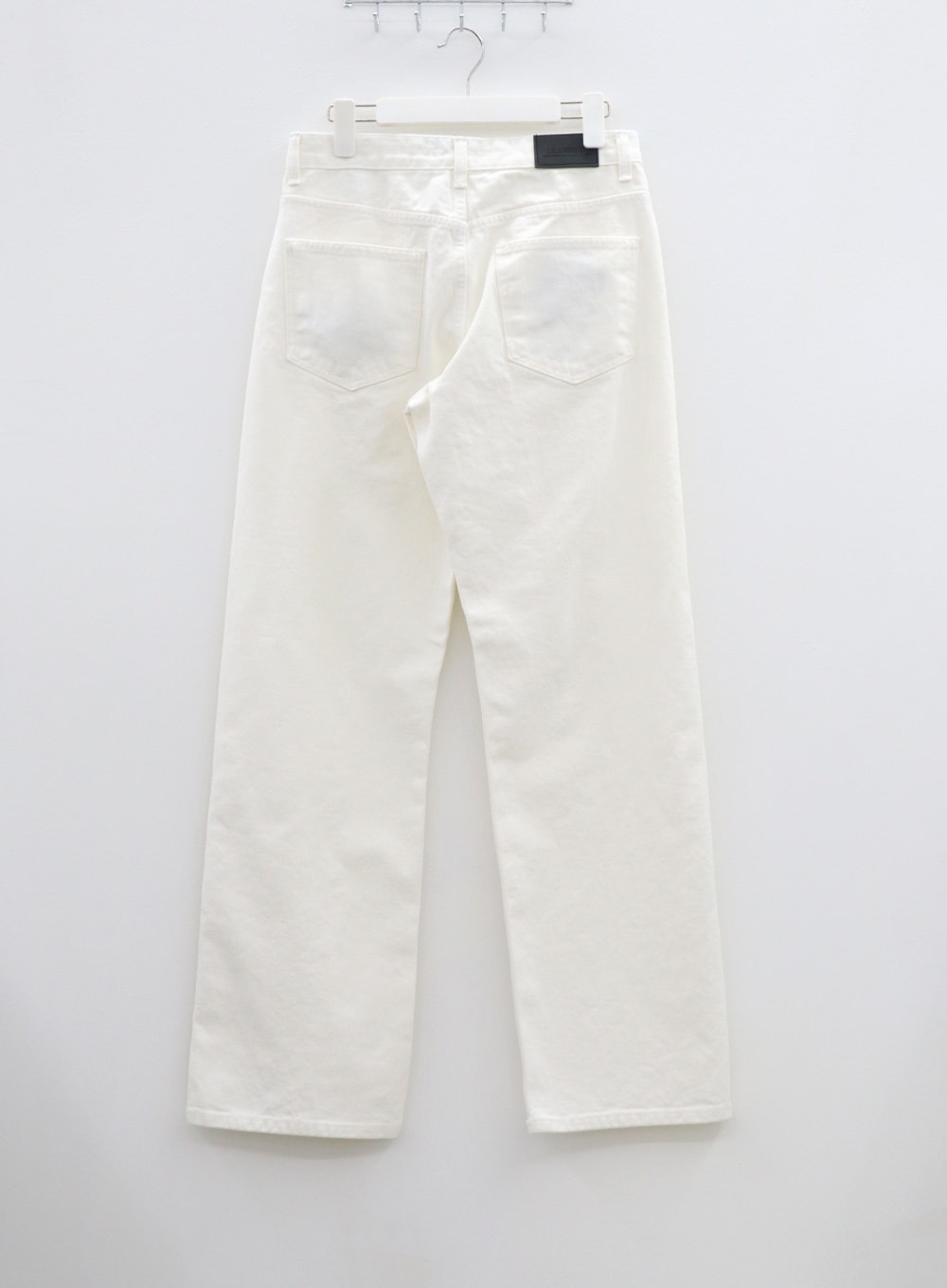 Wide Leg White Jeans BF310