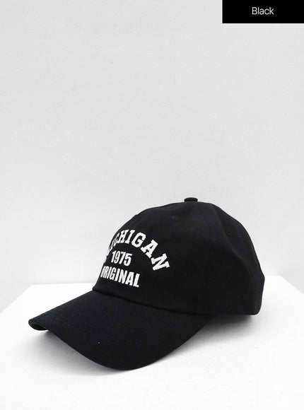 Michigan Lettering Baseball Cap OG11