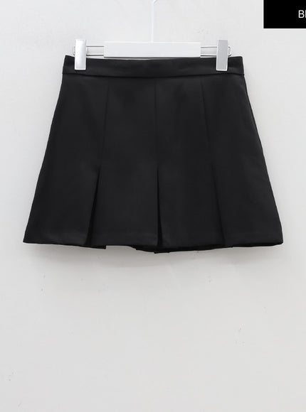 Pleated Mini Skirt CA13