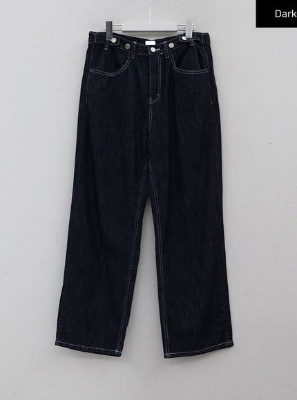 Summer Wide Leg Denim Pants CY25