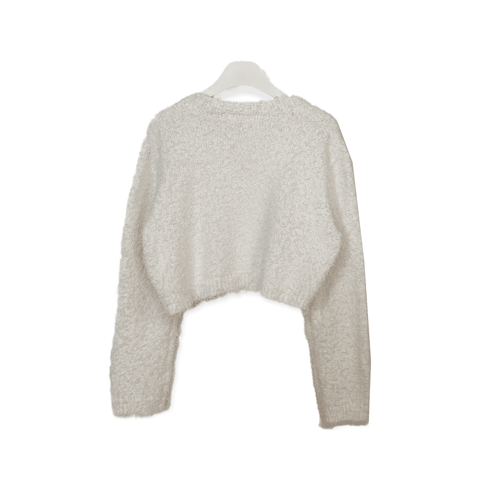 Boucle Cropped Cardigan CM8