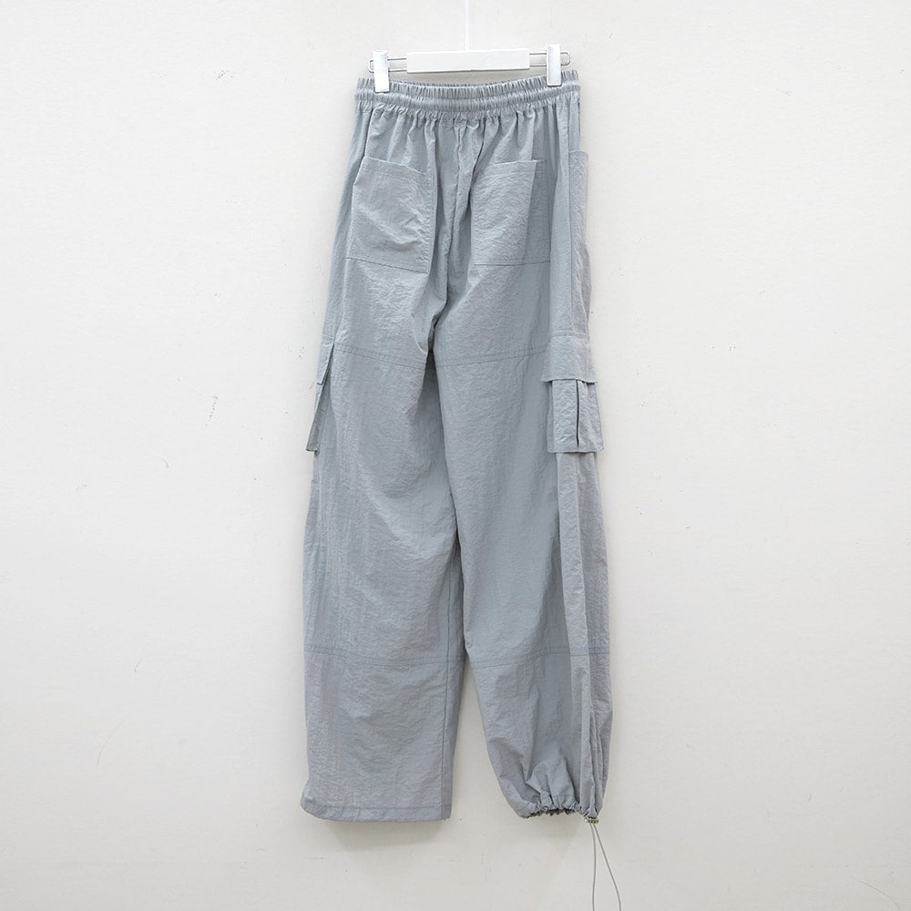 Nylon Oversized Cargo Pants CY26