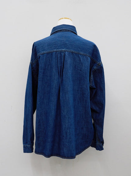 Relaxed Fit Denim Shirt CM10