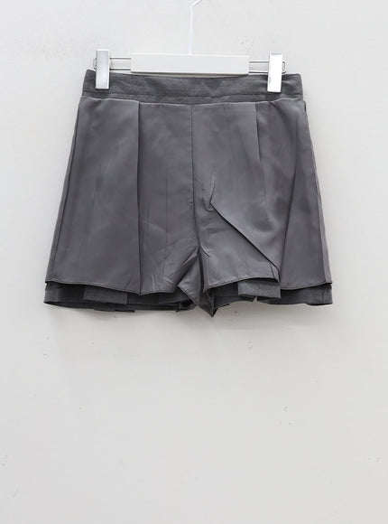 Pleated Mini Skirt CA13